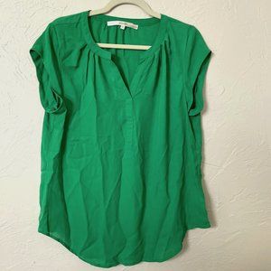 Green blouse